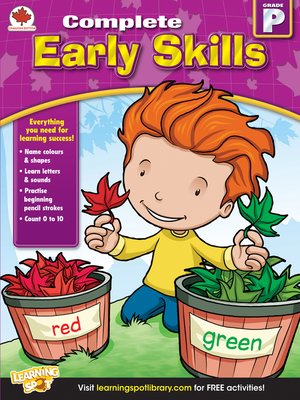 cover image of Early Skills, Grade PK
